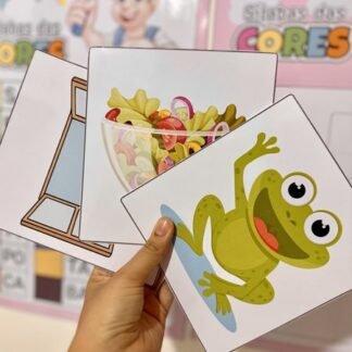 sílabas e cores para educação infantil