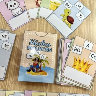 sílabas para montar palavras malucas