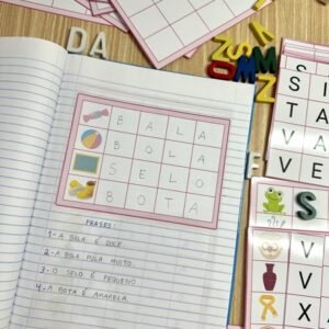 tabuleiro sílabico para alfabetização
