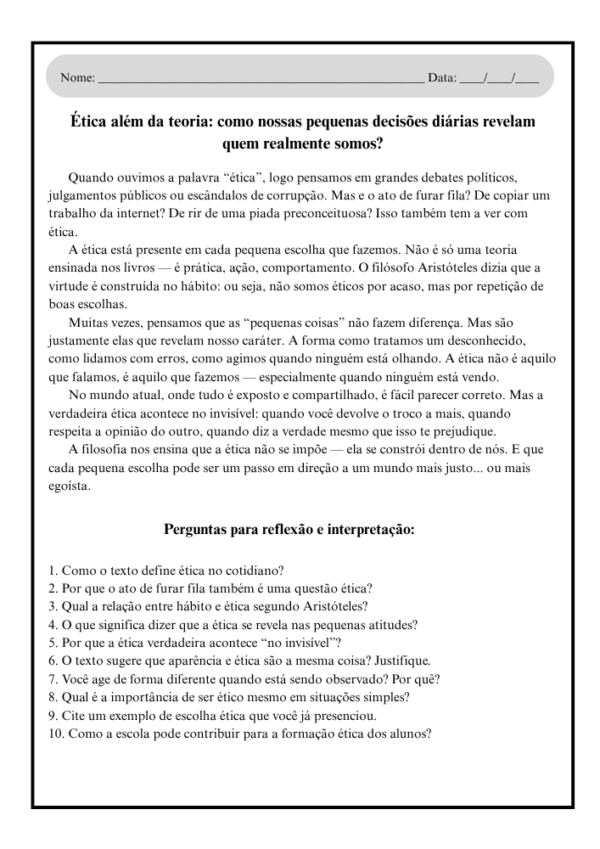 textos reflexivos de filosofia com atividades pdf 07