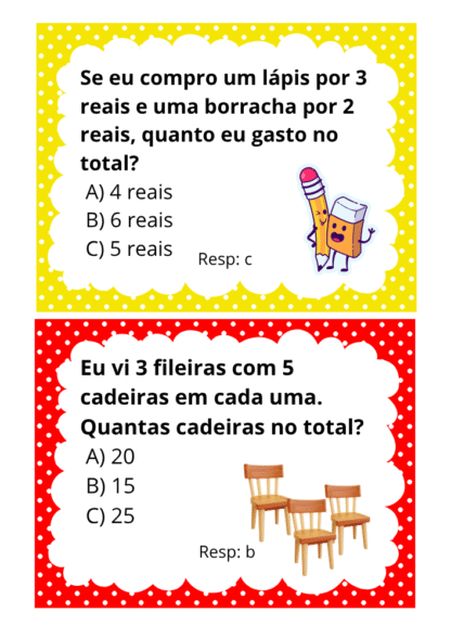 Perguntas com respostas para Gincana 2º ano EF - ABC Pedagógico