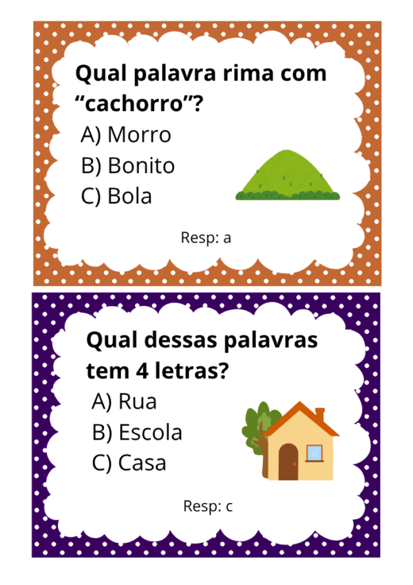 perguntas gincana segundo ano fundamental 07