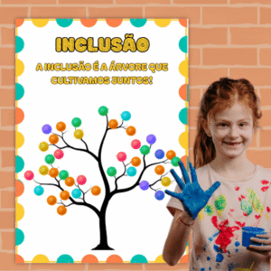 cartaz árvore da inclusão para imprimir educação infantil pdf