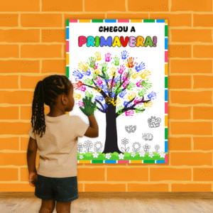cartaz coletivo primavera mãozinhas pdf imprimir
