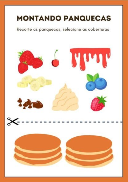 atividades recorte e colagem educacao infantil animais da fazenda