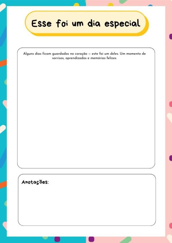 portfolio educacao infantil capa divertida