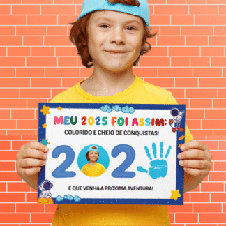 Atividade meu 2025 foi assim menino