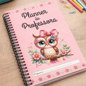 planner da professora 2026 para imprimir