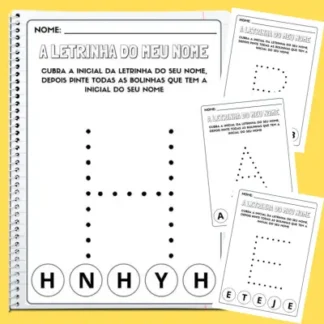 Atividade: a letrinha do meu nome – alfabetização