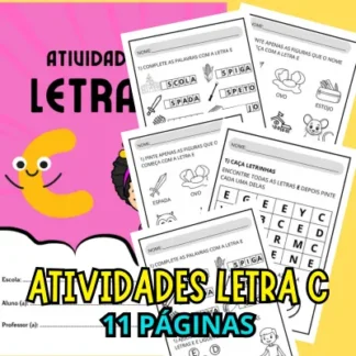 Atividades letra C – alfabetização