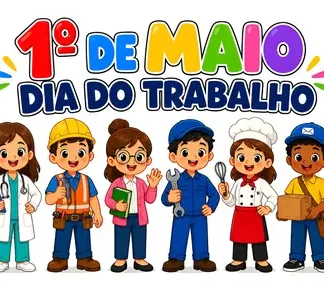 Painel dia do trabalho – alfabetização