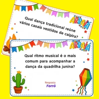 150 Perguntas de Festa Junina para Gincana – para sala de aula