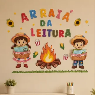 Arraiá da leitura – educação infantil