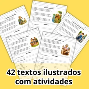 Pequenos textos com interpretação para alfabetização – recursos prontos pdf