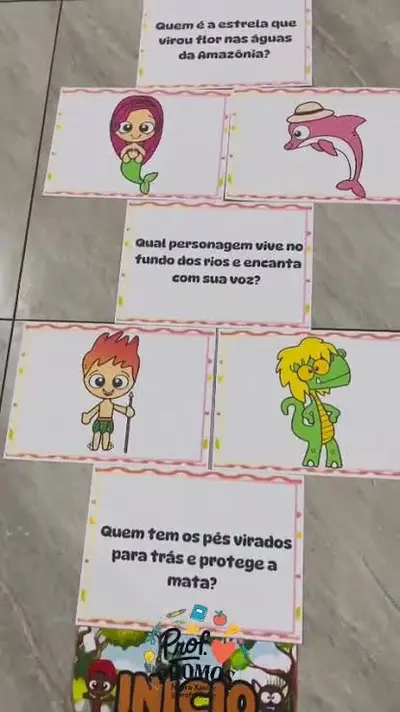 Amarelinha do folclore – educação infantil