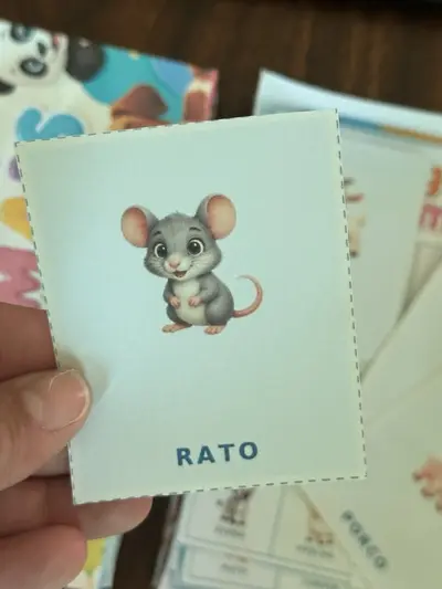 Bingo dos animais para imprimir – pdf para imprimir