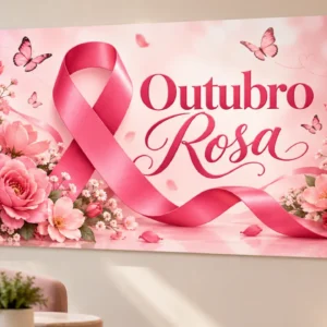 Cartaz Outubro Rosa para Escola – Arquivo para Imprimir – alfabetização