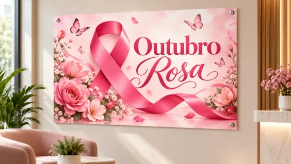 Cartaz Outubro Rosa para Escola – Arquivo para Imprimir – alfabetização