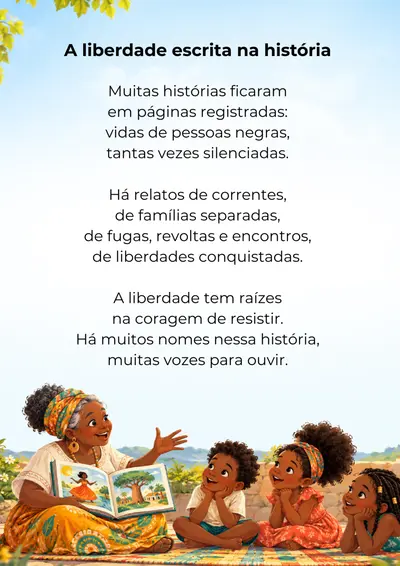 Kit com 30 Poesias sobre a Consciência Negra em PDF – ensino fundamental