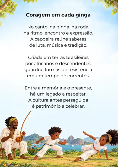 Kit com 30 Poesias sobre a Consciência Negra em PDF – pronto em pdf