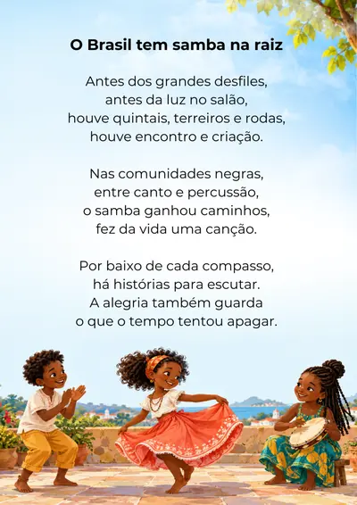 Kit com 30 Poesias sobre a Consciência Negra em PDF – recurso pronto