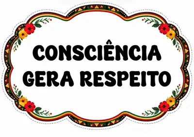 Kit de Plaquinhas Consciência Negra para Imprimir – ensino fundamental