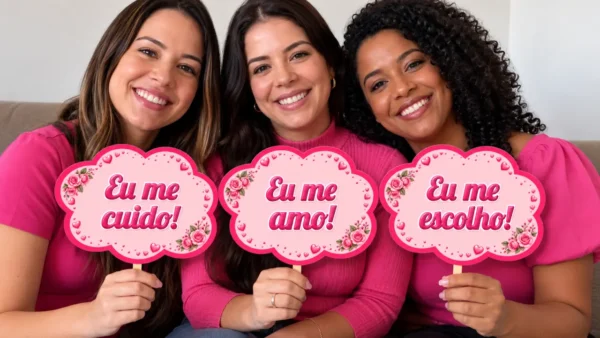 Kit Plaquinhas Outubro Rosa para Imprimir – 51 Modelos em PDF – recursos prontos pdf