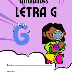 Atividades letra G para imprimir – alfabetização