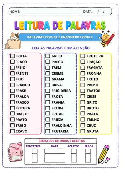 Coleção trilhas da leitura – colorido