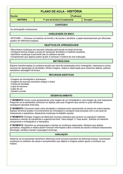 288 Planos de Aulas Prontos 1º Ano Fundamental – 4 Bimestres – pronto em pdf
