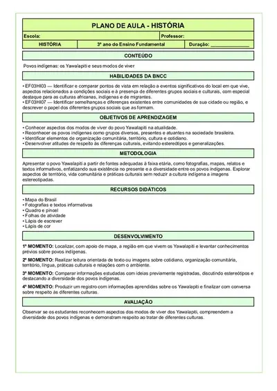 288 Planos de Aulas Prontos 3º Ano Fundamental – 4 Bimestres – pronto em pdf