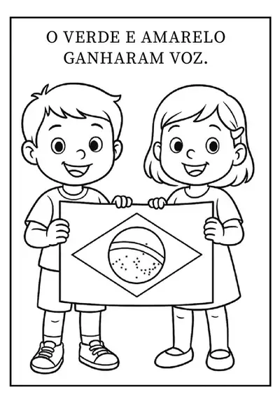 Imagens Independência do Brasil para colorir - gratuito – ensino fundamental