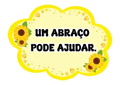 Plaquinhas Setembro Amarelo para Imprimir com Frases de Acolhimento – educação infantil