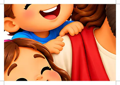 Painel Cristão Dia das Crianças para Imprimir – recurso pronto