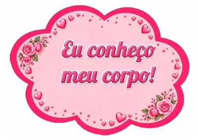 Kit Plaquinhas Outubro Rosa para Imprimir – 51 Modelos em PDF – colorido