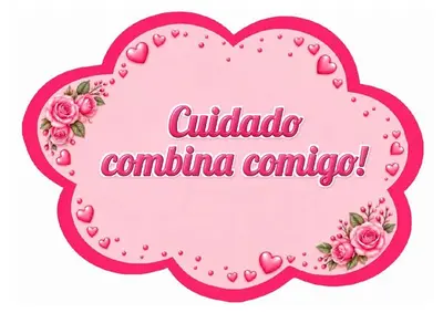 Kit Plaquinhas Outubro Rosa para Imprimir – 51 Modelos em PDF – gratuito para baixar