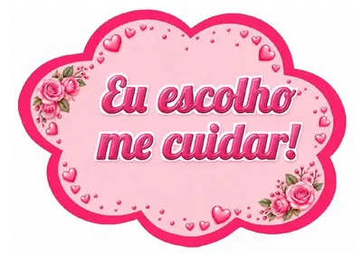 Kit Plaquinhas Outubro Rosa para Imprimir – 51 Modelos em PDF – pronto em pdf